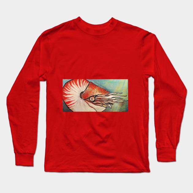 Nautilus Long Sleeve T-Shirt by mycologist